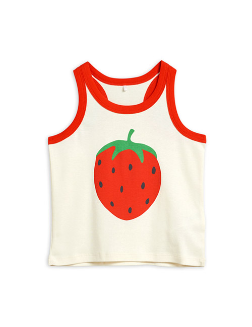 [MINIRODINI] Strawberry sp tank _offwhite