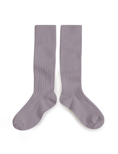 [COLLEGIEN]Ribbed Knee-High Socks(No.406) [32/35]