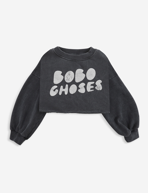 [BOBO CHOSES]  Bobo Choses cropped sweatshirt[2-3y, 12-13y]
