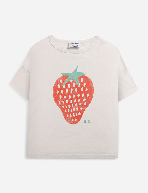 [BOBO CHOSES]  Strawberry short sleeve T-shirt [2-3y, 4-5y, 10-11y]