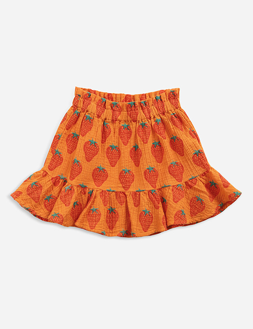 [BOBO CHOSES]  Strawberry all over woven mini skirt