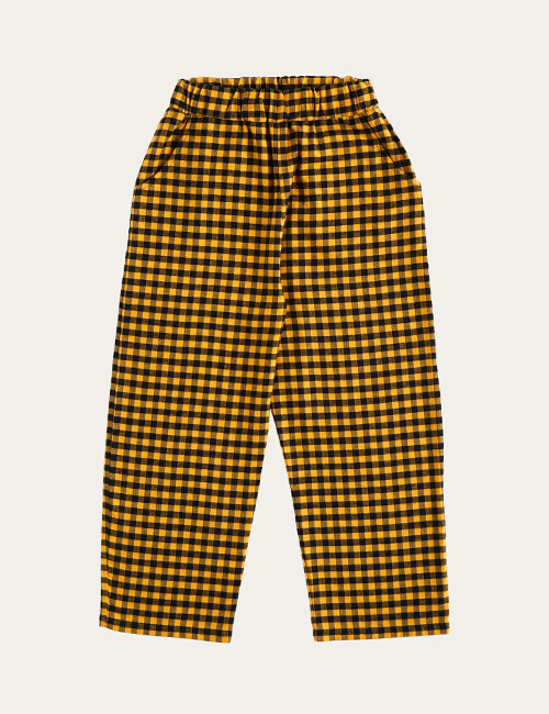 [THE CAMPAMENTO]  Checked Trousers