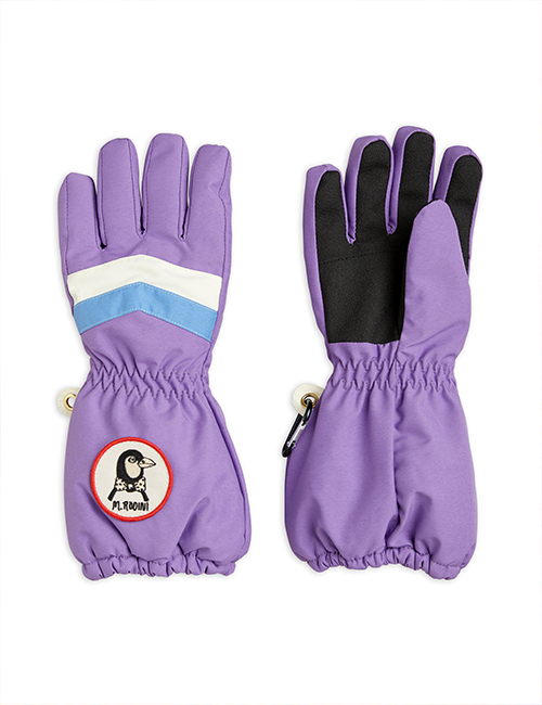 [MINI RODINI] Ski glove _ Purple [2/5Y, 5/8Y, 8/11Y]