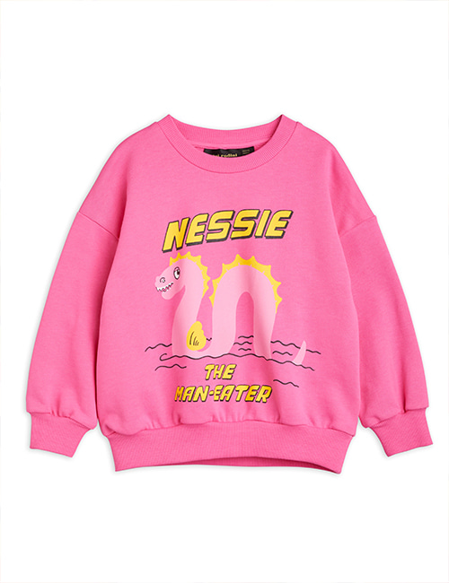 [MINI RODINI]  Nessie sp sweatshirt _ Pink [128/134, 140/146]
