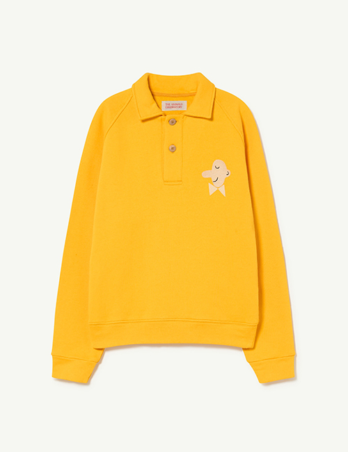 [The Animals Observatory]  Yellow Face Seahorse Sweatshirt [ 4Y, 6Y, 8Y, 10Y, 12Y, 14Y]