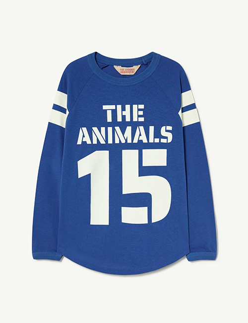 [The Animals Observatory]  Deep Blue Anteater T-Shirt