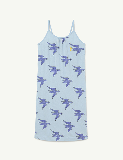 [The Animals Observatory]  Blue Birds Gazel Dress[2Y,3Y,4Y,6Y,10Y]