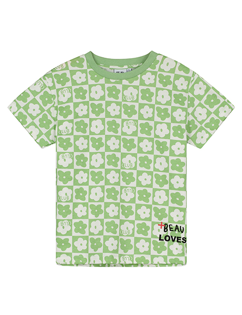 [BEAU LOVES]Club Olive Green T-shirt