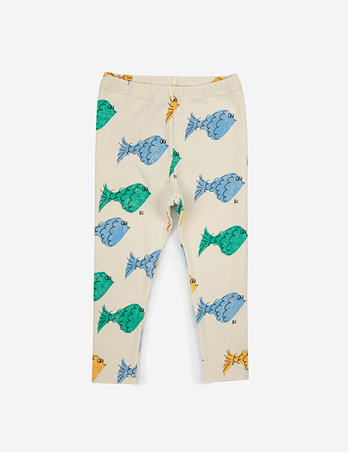 [BOBO CHOSES] Multicolor Fish all over leggings [12m, 18m, 24m]