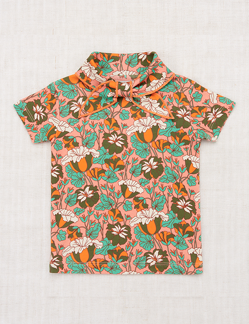 [MISHA AND PUFF] Scout Tee - Peach Pink Trumpet Flower