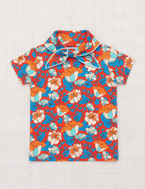 [MISHA AND PUFF] Scout Tee - Mandarin Red Trumpet Flower