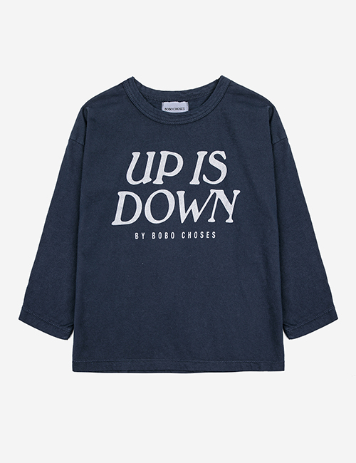 [BOBO CHOSES]Up Is Down long sleeve T-shirt [2-3Y, 4-5Y, 10-11Y,12-13Y]