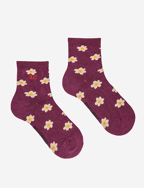 [BOBO CHOSES]Little Flower short socks [ 23-25, 26-28, 32-34, 35-37]
