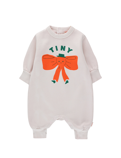 [TINY COTTONS]  TINY BOW ONE-PIECE_soft pink