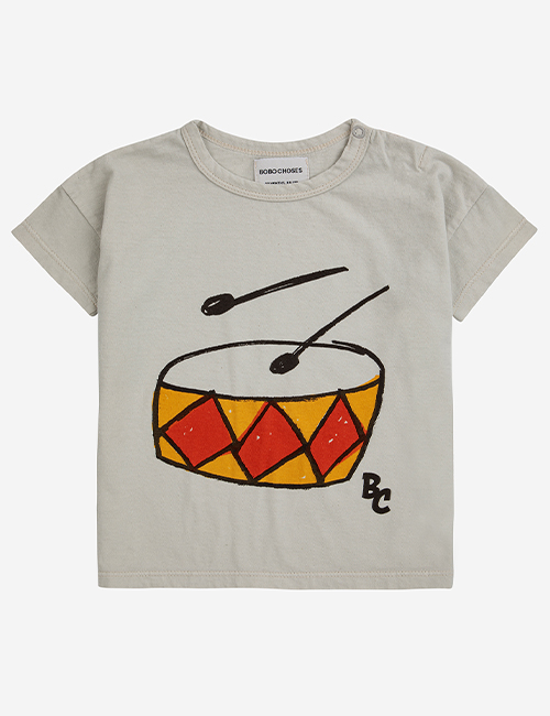 [BOBO CHOSES]Baby Play the Drum T-shirt [18M , 24M]