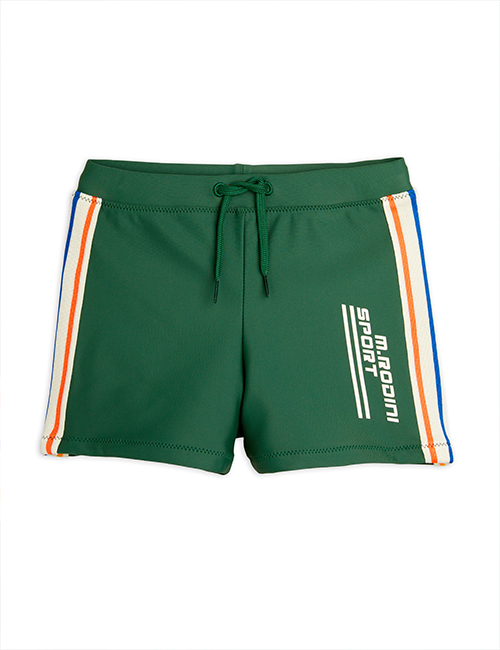 [MINI RODINI]M Rodini sport sp swim pants _ Green [ 92/98, 104/110, 116/122]