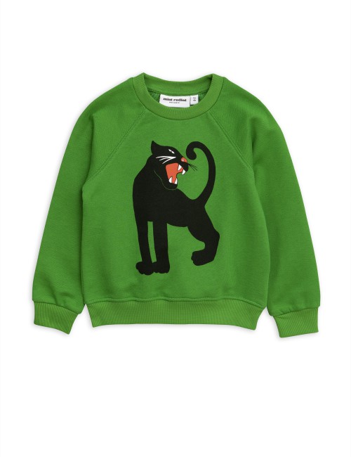 [MINI RODINI] Panther SP sweatshirt Green