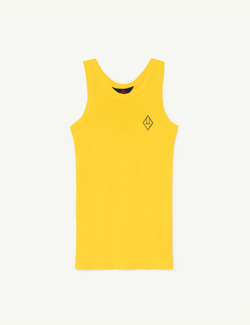 [T.A.O]GAZEL KIDS DRESS Yellow Logo
