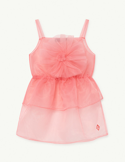 [T.A.O]  DRAGONFLY KIDS DRESS _ Soft Pink Logo
