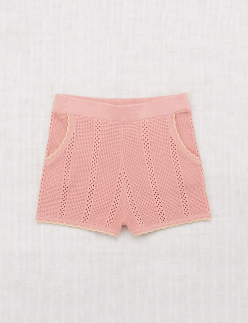 [MISHA AND PUFF]Texture Shorts - Rose Blush