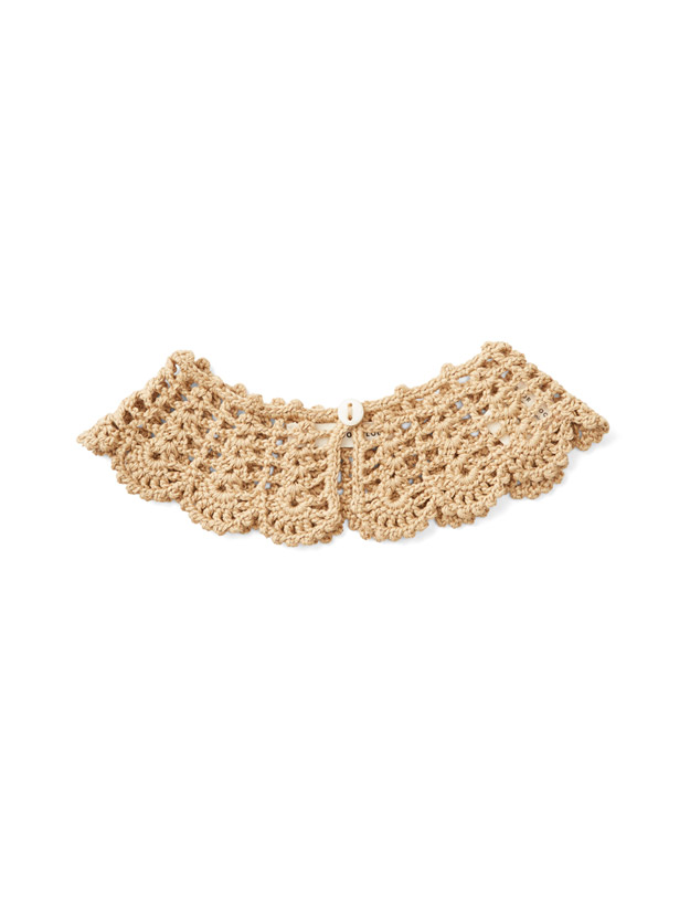 [SOOR PLOOM] Crochet Collar - Chai