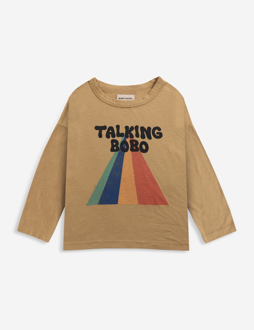 [BOBO CHOSES]  Talking Bobo Rainbow long sleeve T-shirt [10-11y]