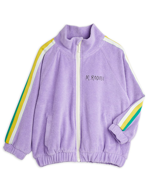 [MINI RODINI]Terry jacket _ Purple[104/110, 116/122]