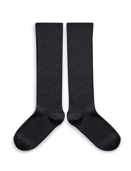 [COLLEGIEN] Ribbed Knee-High Socks (No.783)[32/35]