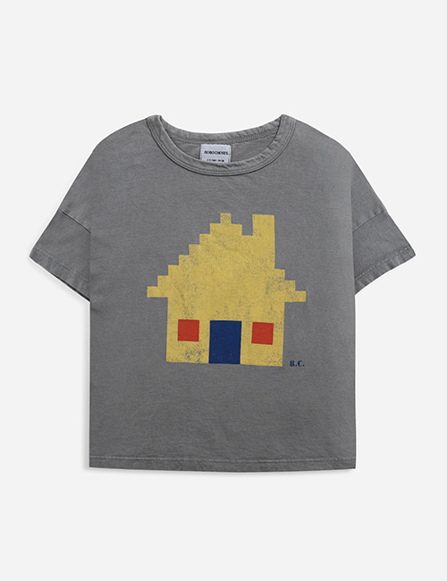 [BOBO CHOSES]  Brick House short sleeve T-shirt [2-3y, 4-5y, 8-9y]