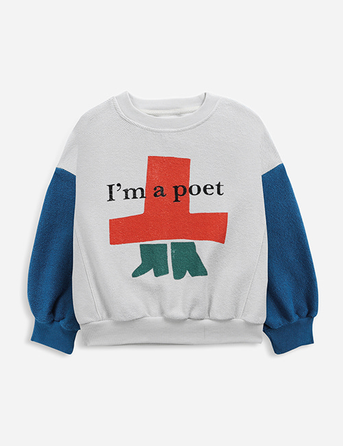[BOBO CHOSES]  I&#039;m A Poet sweatshirt [2-3y, 4-5Y, 6-7y]