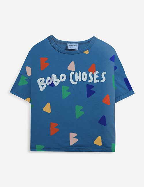 [BOBO CHOSES]  B.C all over short sleeve T-shirt