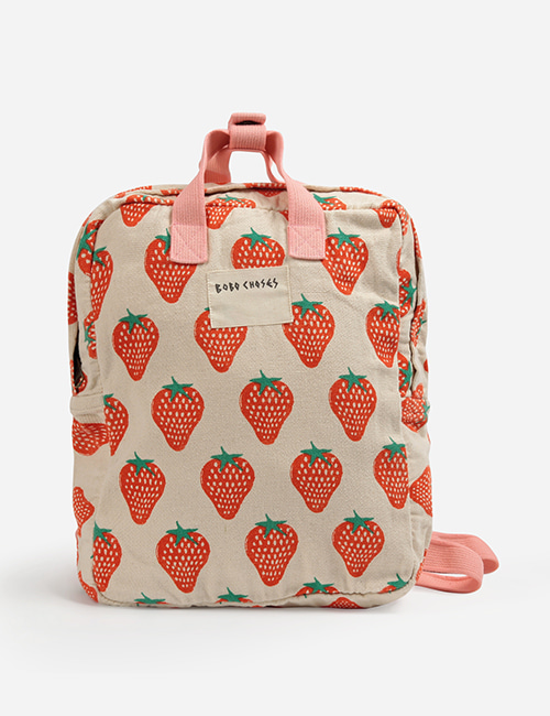 [BOBO CHOSES]  Strawberry all over school bag
