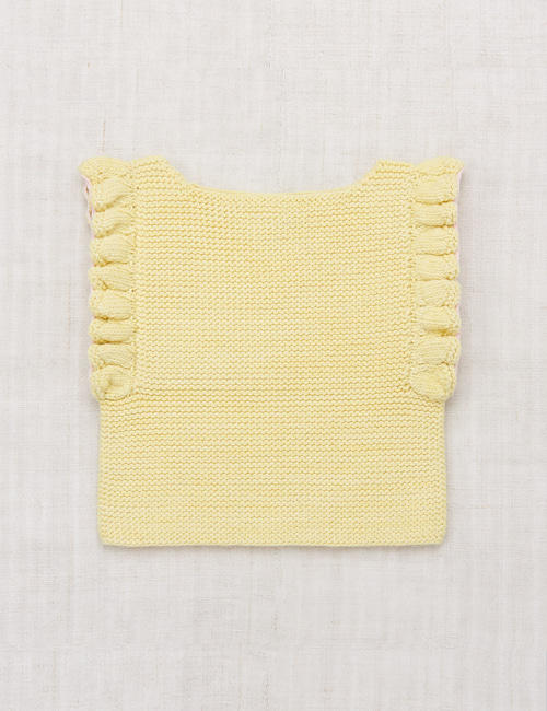 [MISHA AND PUFF] Fiora Vest _ Vintage Yellow [7-8Y]