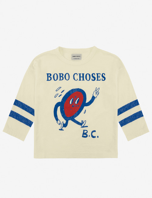 [BOBO CHOSES]  Walking Clock long sleeve T-shirt