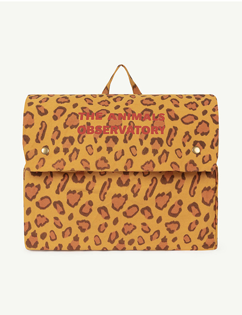 [The Animals Observatory] BACKPACK ONESIZE BAG _ Yellow_Leopard
