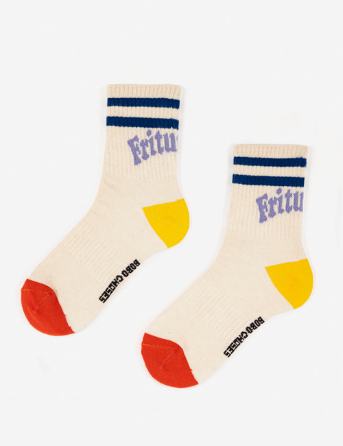[BOBO CHOSES]  Friturday short socks [23-25, 29-31]