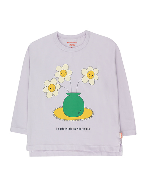 [TINY COTTONS] LES FLEURS TEE _ lilac[3Y, 8Y]