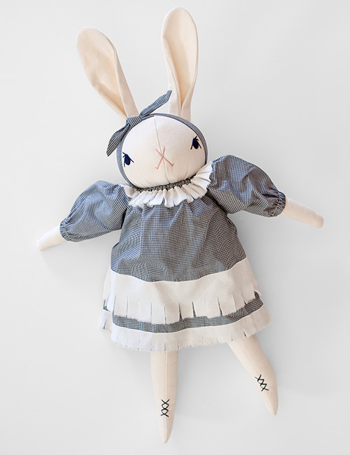 [POLKA DOT CLUB] PDC Large Rabbit- CLAIRE[Tall 40cm]