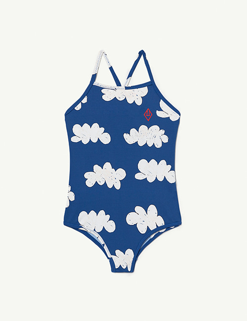 [The Animals Observatory] TROUT KIDS SWIMSUIT Deep Blue [3Y, 4Y, 6Y]