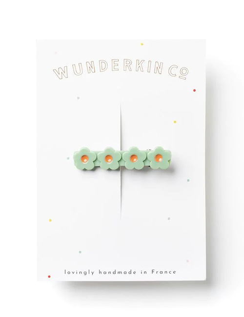 [Wunderkinco] Flower Clip _ Celery