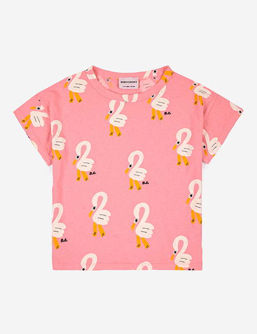 [BOBO CHOSES] Pelican all over T-shirt [4-5y, 6-7y, 8-9y, 10-11y, 12-13y]