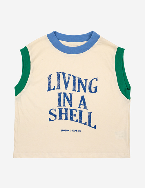 [BOBO CHOSES] Living In A Shell tank top [2-3y, 4-5y, 10-11y, 12-13y]