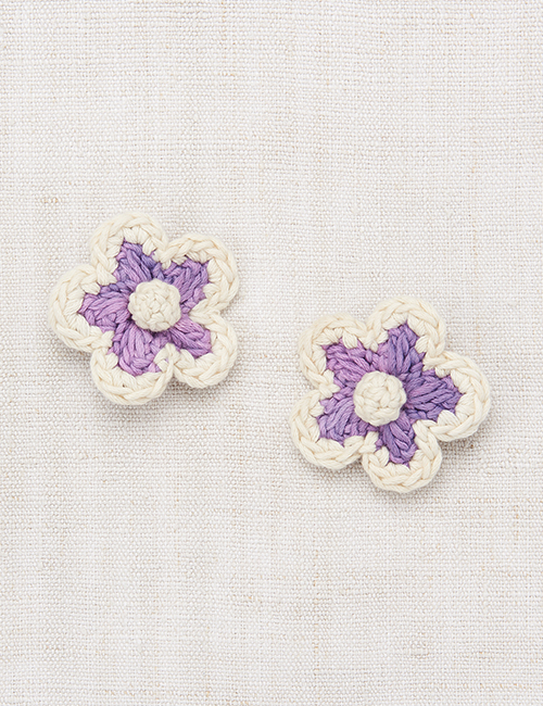 [MISHA AND PUFF ] Medium Flower Clip Set _ Provence