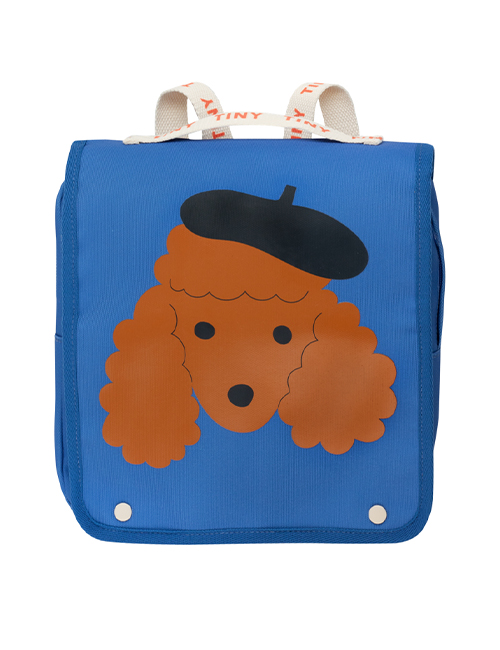 [TINY COTTONS]  TINY POODLE TODDLER BACKPACK_blue