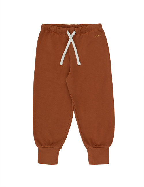 [TINY COTTONS]  TINY SWEATPANT_brown [8Y]