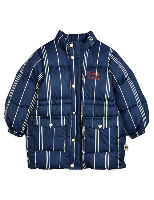 [MINI RODINI] WHAT&#039;S COOKING HEAVY PUFFER JACKET _ Navy [116/122, 128/134]