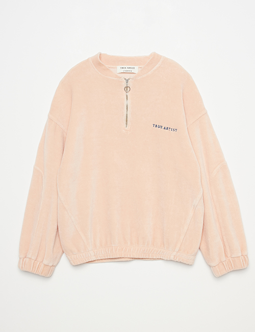 [TRUE ARTIST]  Sweatshirt nº05 _Soft Pink [4-5Y, 6-7Y, 10-11Y, 12-13Y]