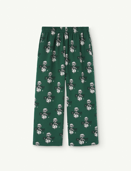 [The Animals Observatory]  CAMALEON KIDS PANTS Green [14Y]