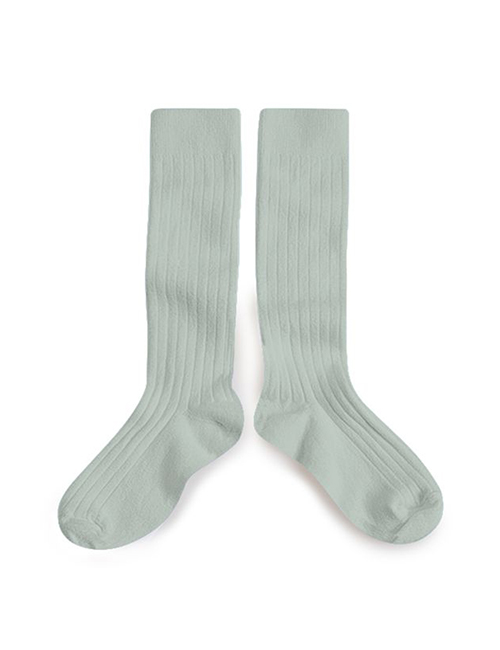 [COLLEGIEN] Ribbed Knee-high Socks (N0.876) [21/23, 24/27, 28/31, 32/35]