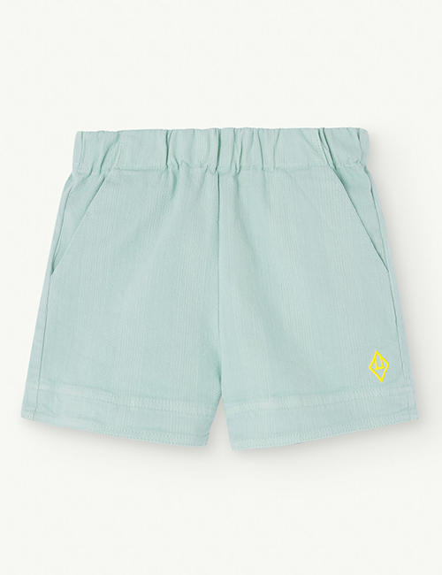 [The Animals Observatory]  MONKEY KIDS PANTS Turquoise [8Y]